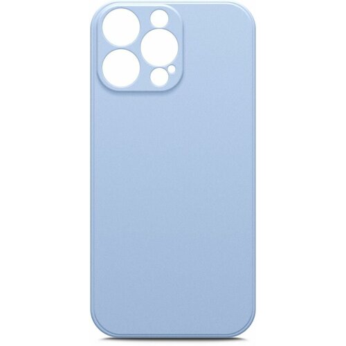 Чехол (клип-кейс) BORASCO Microfiber Case, для Apple iPhone 14 Pro Max, лавандовый [70844]