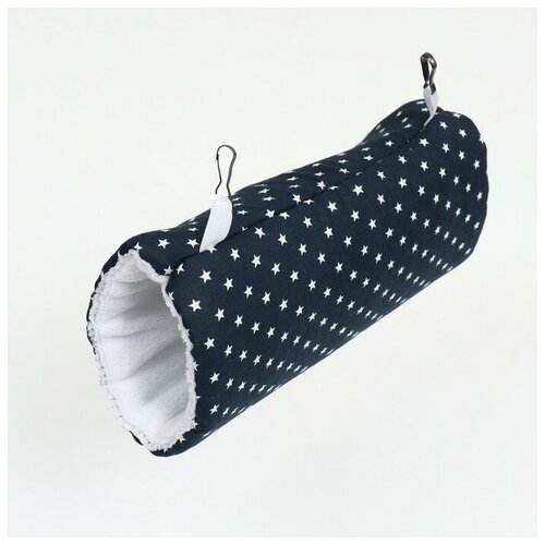 Домик Кольцо для грызунов 251010 см бязь флис звезды 1043₽