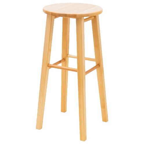 фото Табурет kett-up loft bar, дерево, цвет: натуральный лакированный