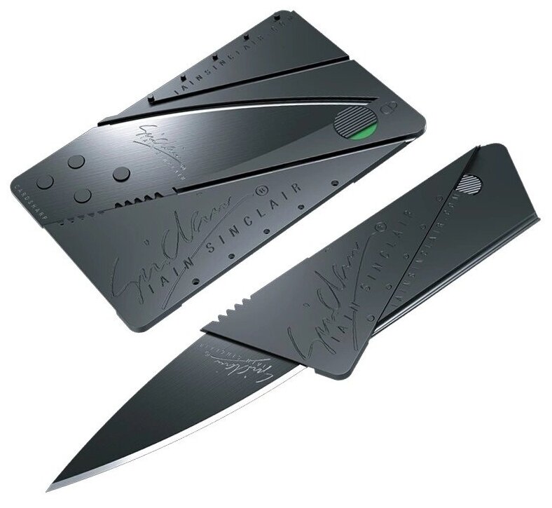 Нож визитка в бумажник, Нож канцелярский / CARDSHARP 5шт