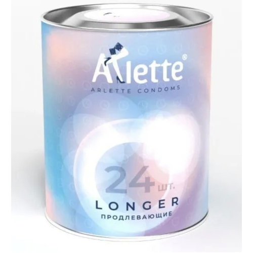 Презервативы Arlette Longer с продлевающим эффектом - 24 шт. презервативы arlette longer 12 шт