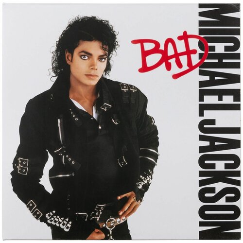 виниловая пластинка sony music michael jackson bad 1lp Виниловая пластинка Michael Jackson - Bad (LP)