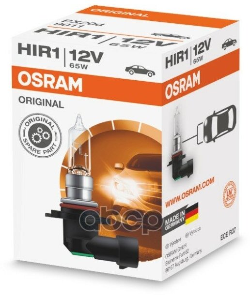 Лампа доп. освещ. ORIGINAL LINE 12V HIR1 65W PX20D (картон) (1 шт.) OSRAM 9011