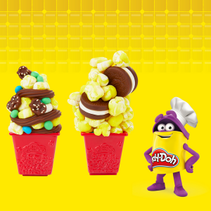 Набор для лепки игровой Play-Doh Попкорн-Вечеринка - фото №5