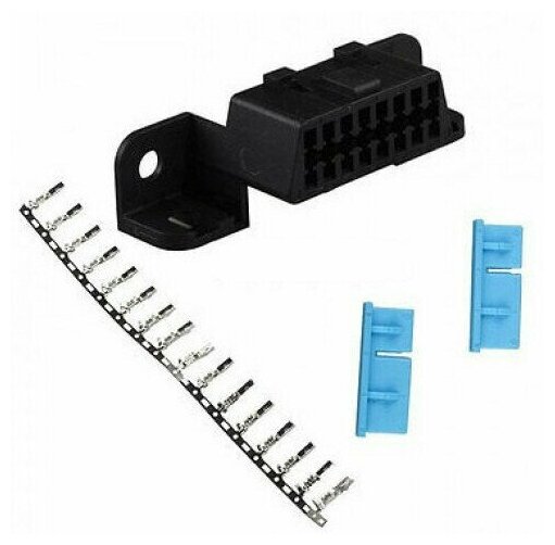 Диагностический разъем Розетка OBD2 16-pin