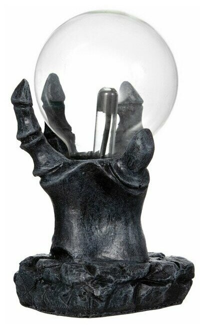 RISALUX Плазменный шар "Призрачная рука" 9х9х17 см - фотография № 7