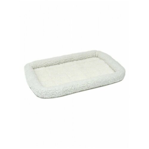 Лежанка MidWest Pet Bed для собак и кошек флисовая 77х52 см белая лежанка midwest pet bed флисовая белый 53х30 см