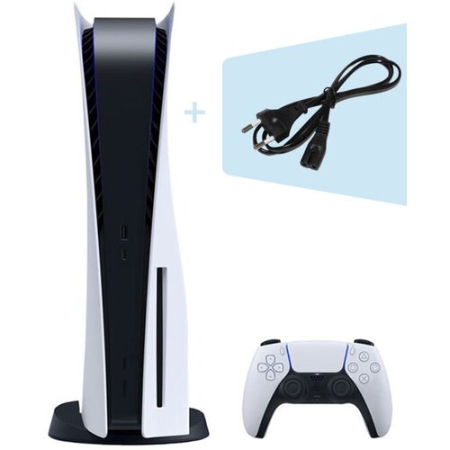 Игровая консоль PlayStation 5 CFI-1200A белыйчерный кабель 7236000₽