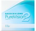 Контактные линзы Bausch & Lomb PureVision 2 HD, 6 шт., R 8,6, D -5,75, бесцветный, 1 уп.