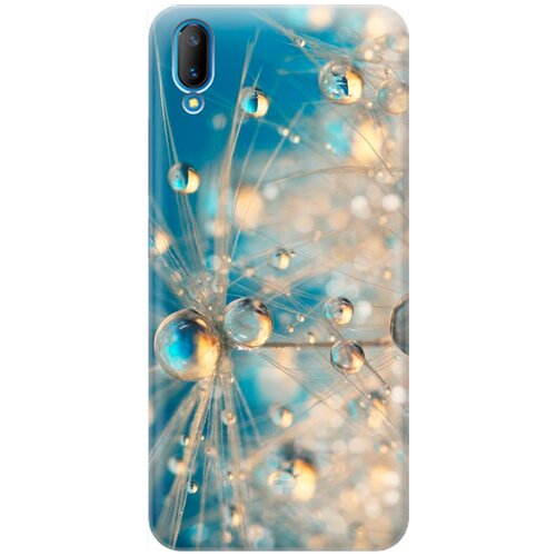 фото Re:pa накладка transparent для vivo v11 с принтом "одуванчик в капельках"