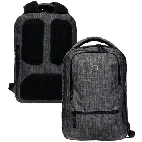 Wenger Рюкзак молодёжный Wenger, 41 х 26 х 19 см, 14 л, эргономичная спинка, тёмно-серый