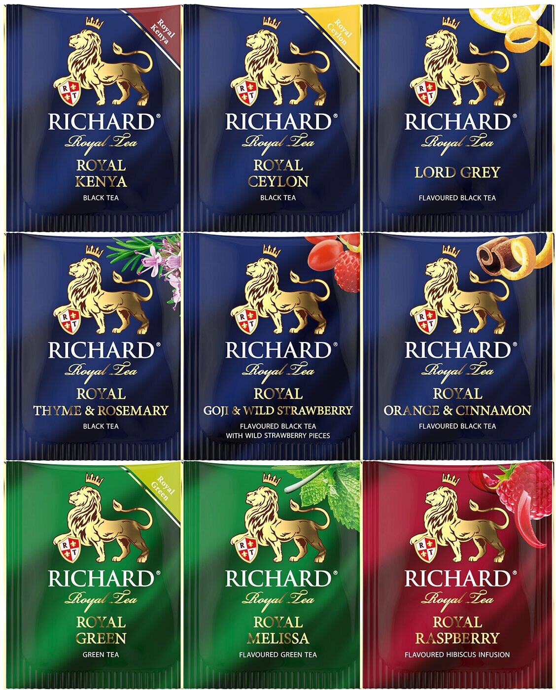 Подарочный набор Richard Royal tea selection premium 72*2г Май-Фудс - фото №8