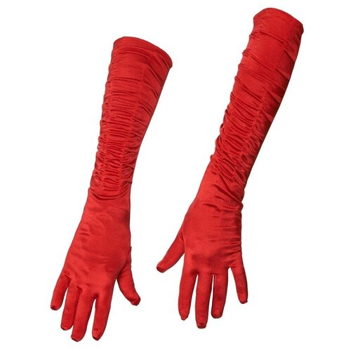 фото Перчатки красные (501) 20 см andrea