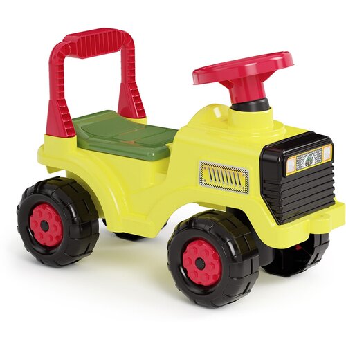 Альтернатива Толокар-машинка «Трактор», цвет жёлтый
