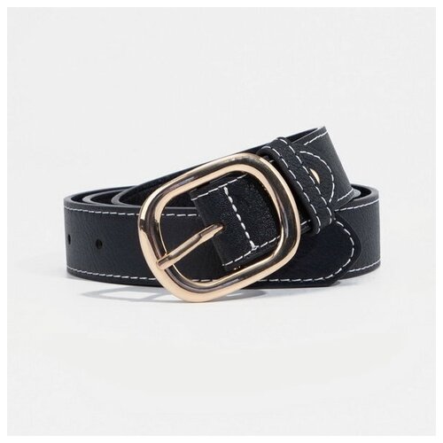 фото Ремень сима-ленд, размер 105, черный сима-лэнд