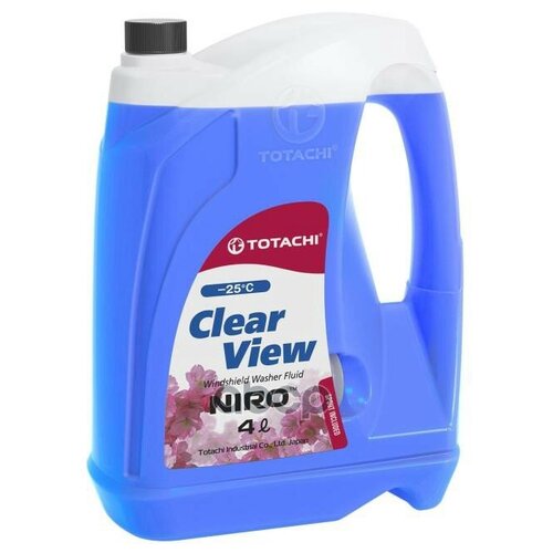 Жидкость Стеклоомывающая Totachi Niro Clear View -25°c Изопропил. 4л TOTACHI арт. 31804