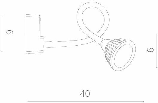 Светодиодный спот Arte Lamp Cercare A4107AP-1WH