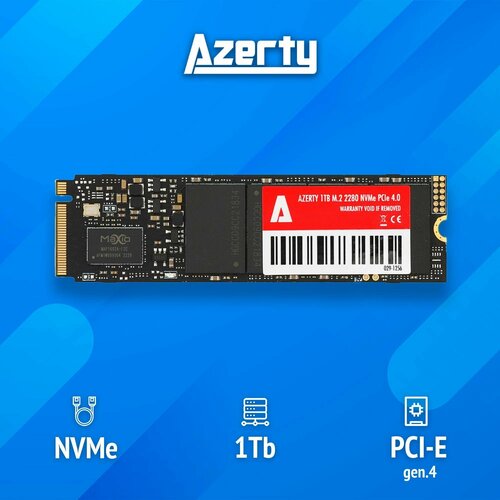 1 Тб Внутренний SSD диск Azerty M.2 2280 NVMe NV950 1TB