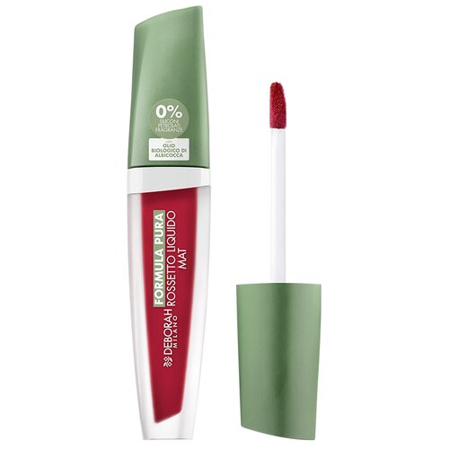 DEBORAH жидкая помада для губ матовая Formula Pura Rossetto Liquido Mat, оттенок 07 Red