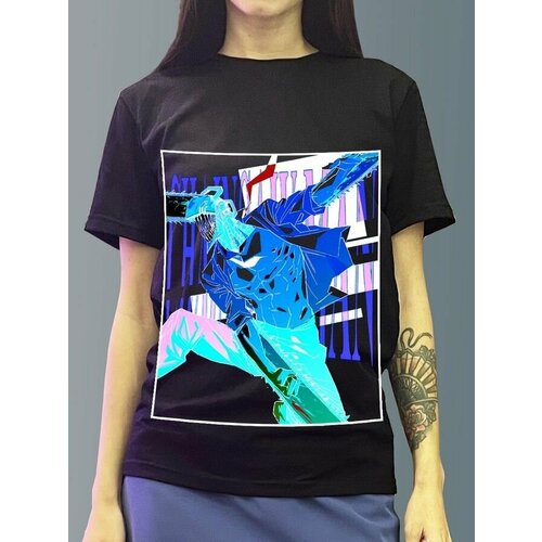 фото Футболка minimal trend, размер xs, черный