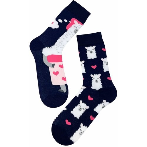 фото Носки , размер 41, розовый, белый country socks