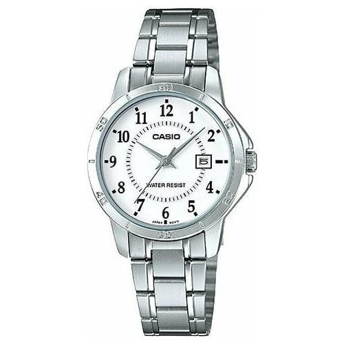 Наручные часы CASIO Collection, серебряный наручные часы casio collection ltp v006g 7b золотой