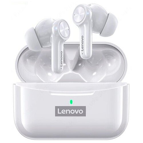 Беспроводные наушники Lenovo LP70 Live Pods TWS White беспроводные наушники белый thinkplus live pods lp40