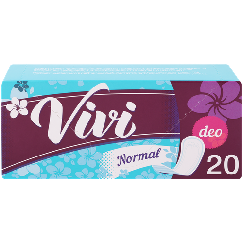 Прокладки Vivi Panty Normal Deo ежедневные 20 шт. прокладки ежедневные премиум женские дышащие aub мягкие с анионным слоем неароматизированные длина 165 мм 30 шт в упаковке