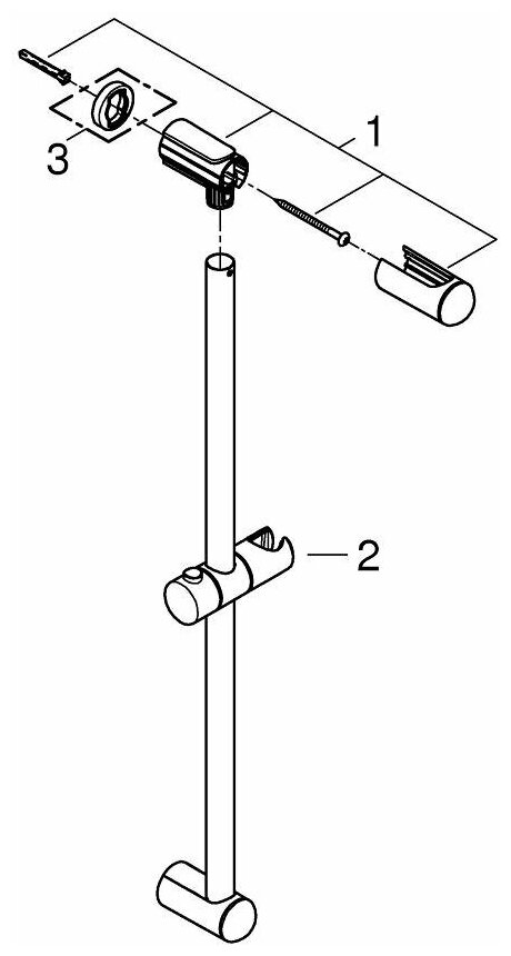 Штанги для душа Grohe - фото №4