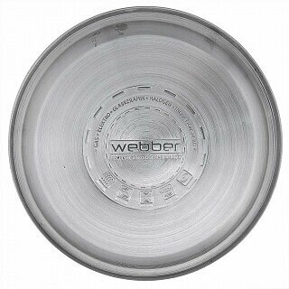 Webber Чайник со свистком BE-0526, 2.5 л, серебристый - фотография № 15