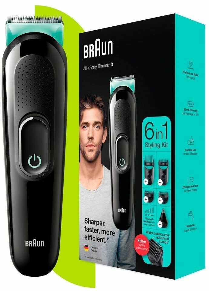 Триммер электрический Braun MGK7470 Blk/MAT тип 5544 - фото №5