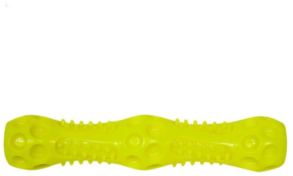 Игрушка (Зооник) Палка массажная 27см, желтая
