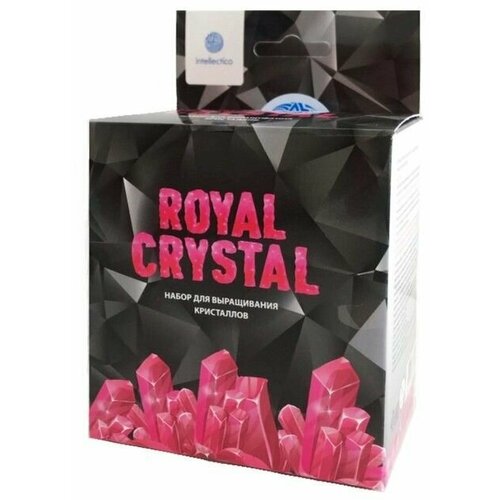 Научно-познавательный набор для выращивания кристаллов Royal Crystal, розовый