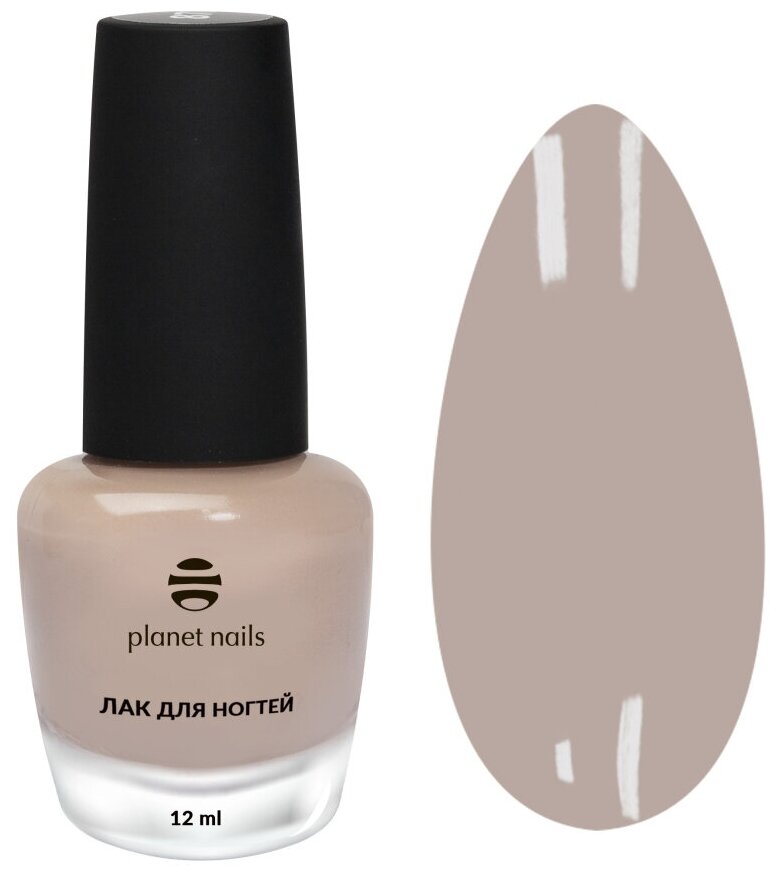 Лак для ногтей с гелевым эффектом Planet nails №878 12 мл арт.13878