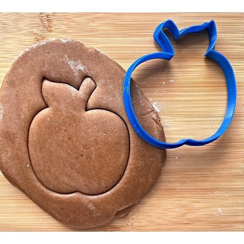 Вырубка для теста формочка для пряников яблоко 1 шт