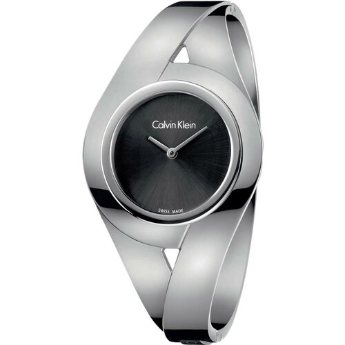 фото Наручные часы calvin klein, черный, серебряный