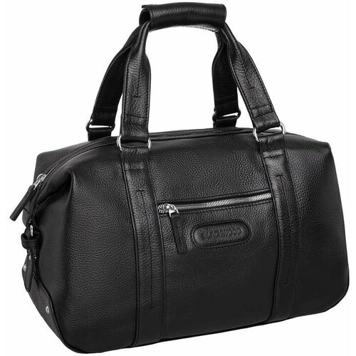 Сумка дорожная BLACKWOOD, 39х20х21 см, ручная кладь, черный дорожно спортивная сумка dornell black