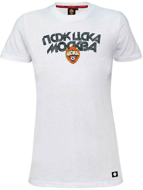 Футболка ПФК ЦСКА, размер XL, белый