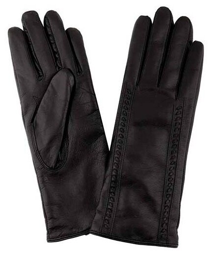 Перчатки GIORGIO FERRETTI, размер 6,5, черный