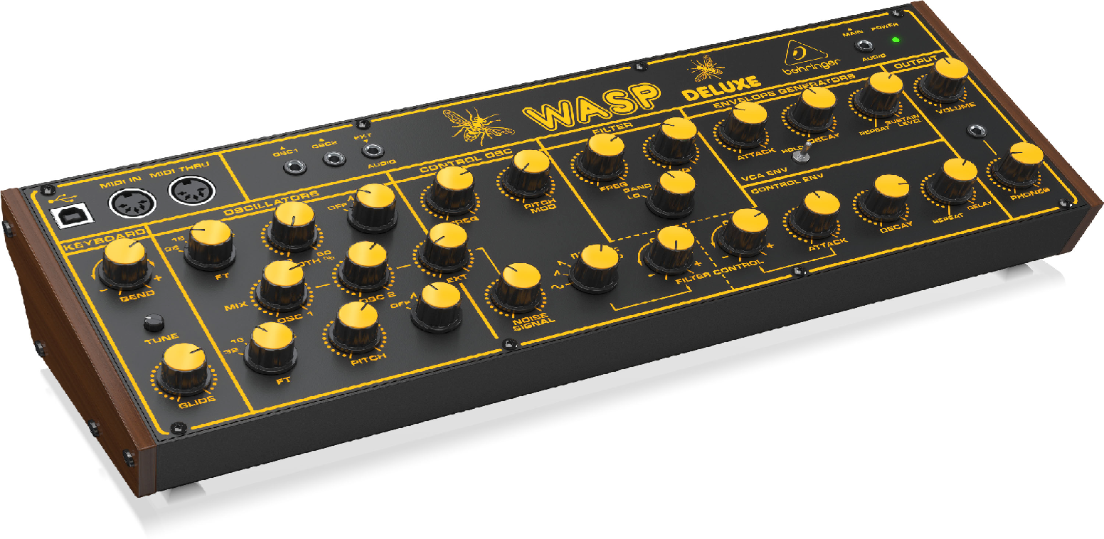 Монофонический синтезатор Behringer WASP Deluxe