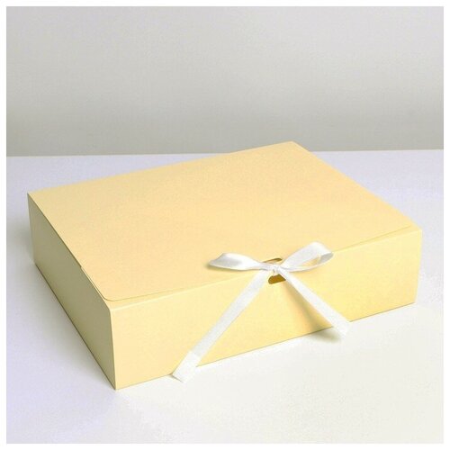 Коробка складная «Желтая», 31 х 24,5 х 9 см