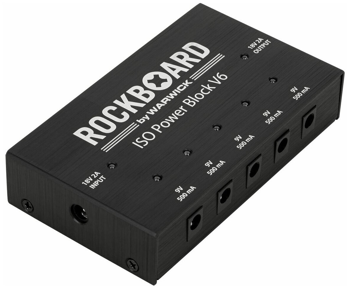 Блок питания для 5 педалей эффектов Rockboard ISO Power Block V6