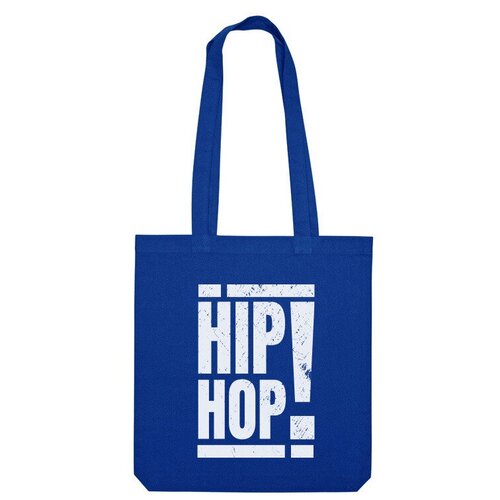 Сумка шоппер Us Basic, синий мужская футболка хип хоп восклицательный знак l серый меланж