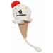 Игрушка Mr.Kranch для собак мелких и средних пород Мороженое с канатом 29х8х6,5см, бежевое Mr.Kranch 4660214221088