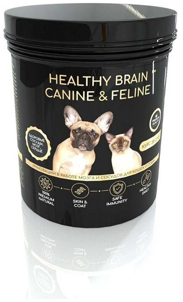 Кормовая добавка iPet Healthy Brain Canine&Feline 30 г