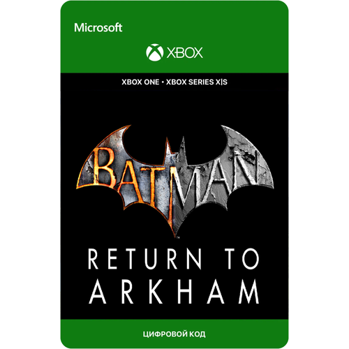 Игра Batman: Return to Arkham для Xbox One/Series X|S (Турция), русский перевод, электронный ключ 3d постер batman arkham origins batman joker