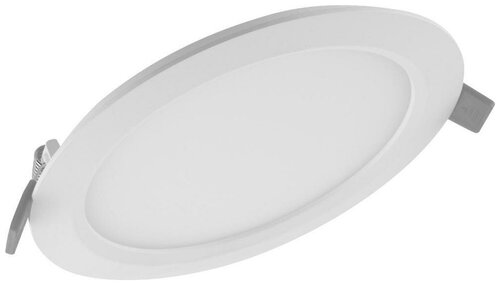 Светильник светодиодный Downlight SLIM ROUND тонкий ДВО 9Вт 6500К 600Лм IP20 ECO CLASS бел. LEDVANCE 4058075154780