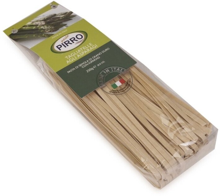 Тальятелле Pasta Pirro со спаржей, ручной работы Италия 250г