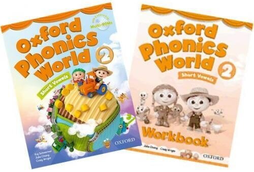 Комплект Oxford Phonics World Level 2 Student Book + Workbook + CD