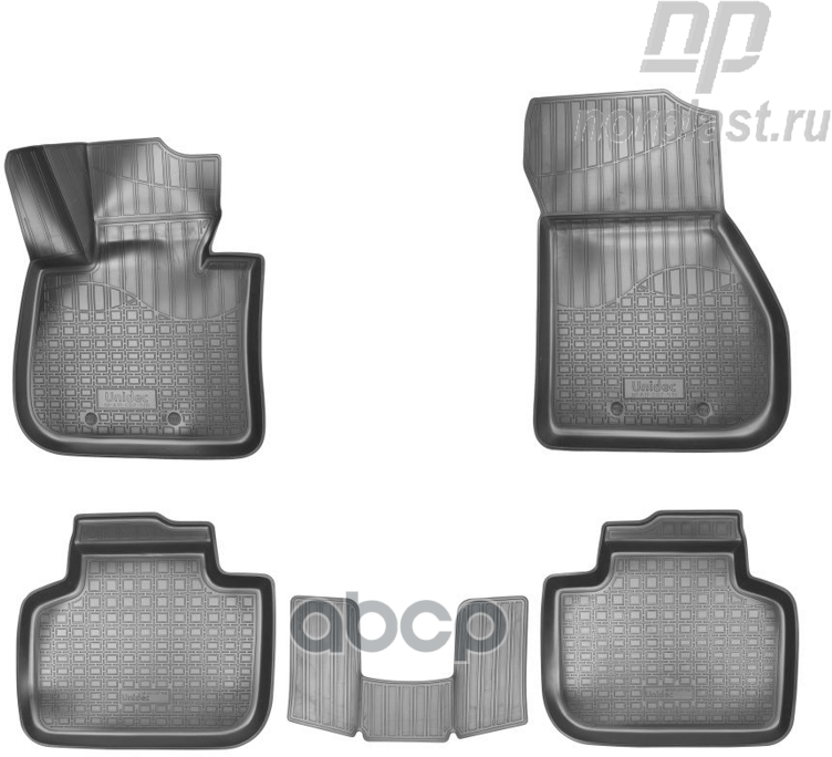 Коврики В Салон 3D Резина Norplast Bmw X1, F48, 2015- Черный Комплект Npa11-C07-510 Bmw X1 (F48) 3D (2015) NORPLAST арт. NPA1.